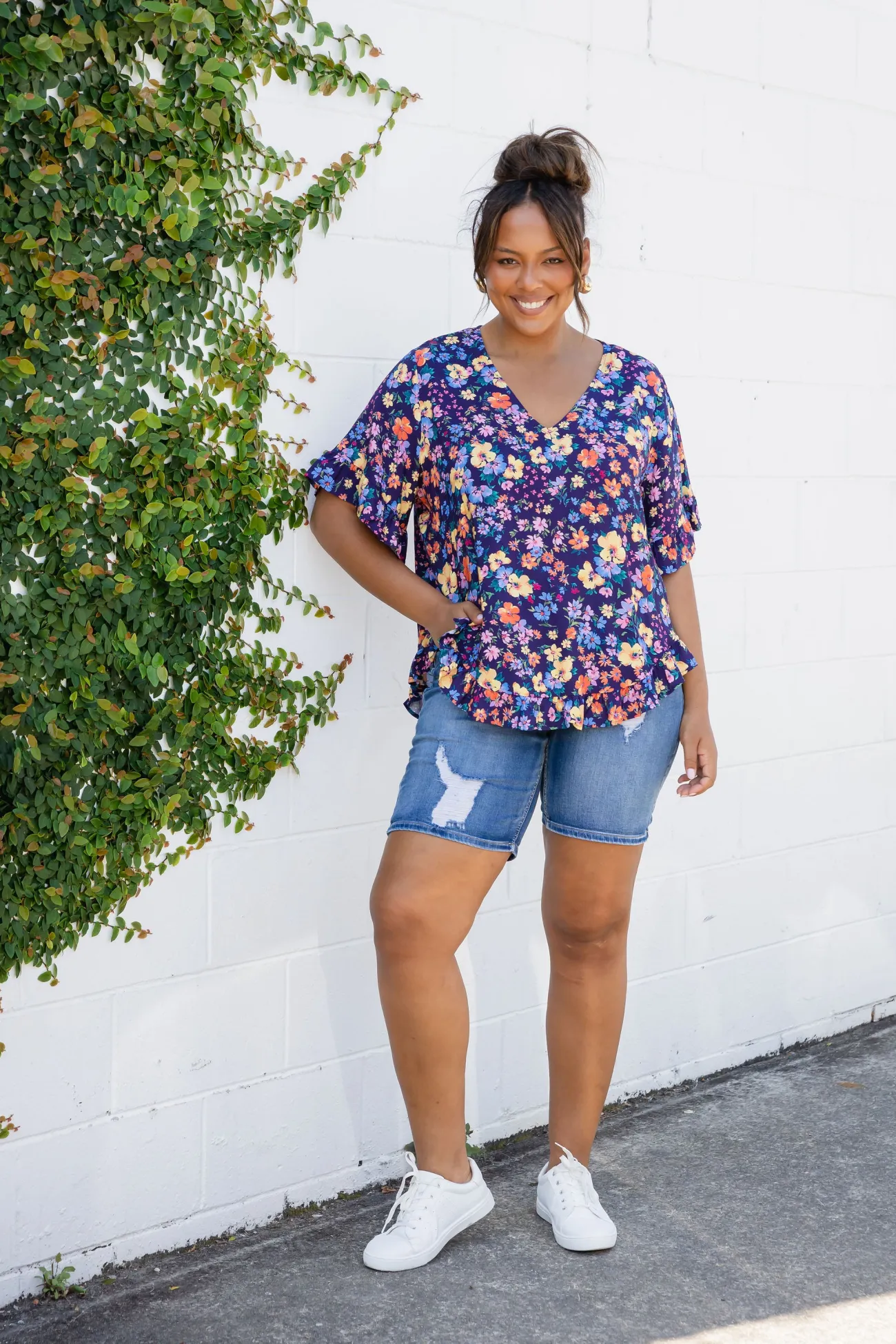 Proud Poppy Clothing Natalie Top in Posie Online