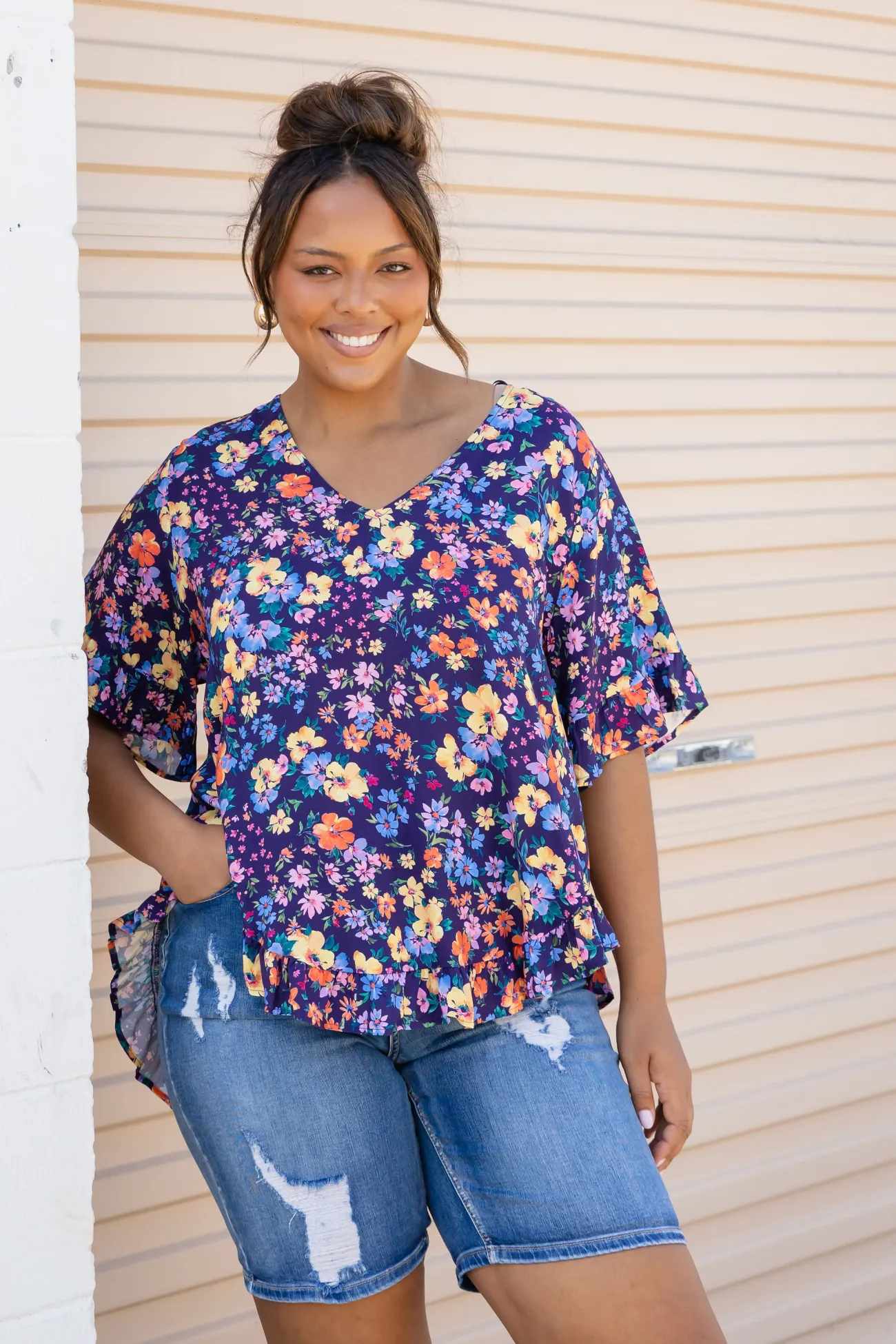 Proud Poppy Clothing Natalie Top in Posie Online