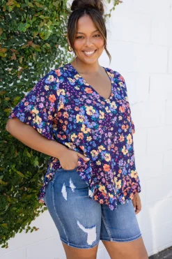 Proud Poppy Clothing Natalie Top in Posie Online