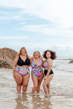 Proud Poppy Clothing Noosa Tie One Piece in Kasey Swim by Kasey Rainbow New