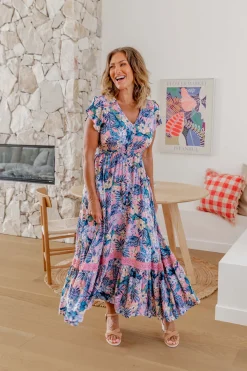 Proud Poppy Clothing Paradise Maxi Floral Dress Online