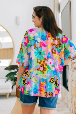 Proud Poppy Clothing Peak Top in Floral Fancy by Kasey Rainbow Clearance
