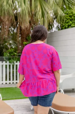 Proud Poppy Clothing Peak Top in Summer Floral by Kasey Rainbow Best