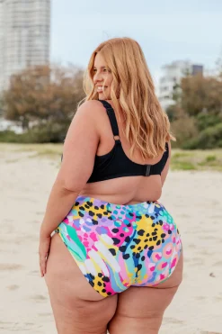 Proud Poppy Clothing Pearl Bikini Pants in Kasey Swim by Kasey Rainbow Clearance