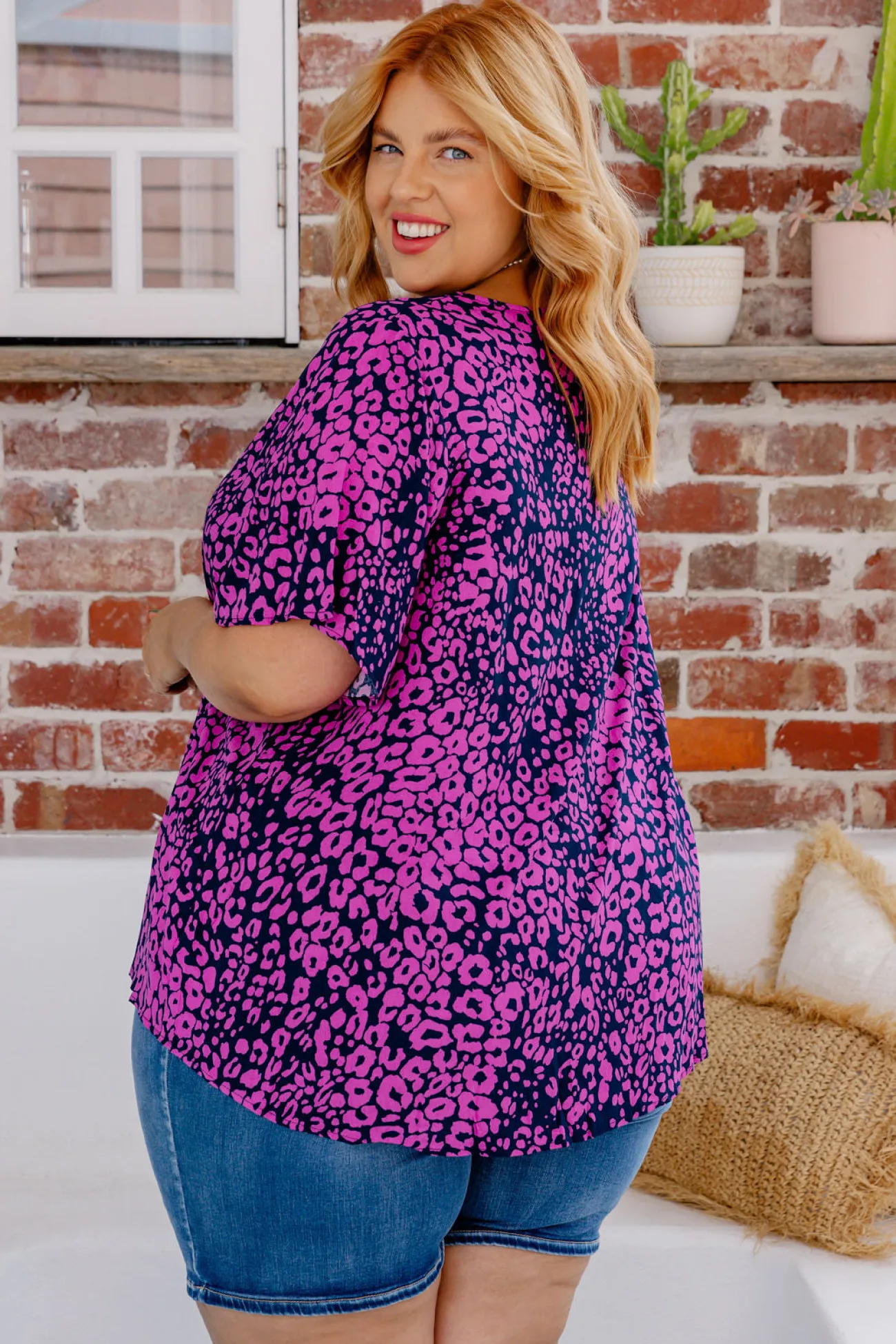 Proud Poppy Clothing Phoebe Purple Leopard Top Online