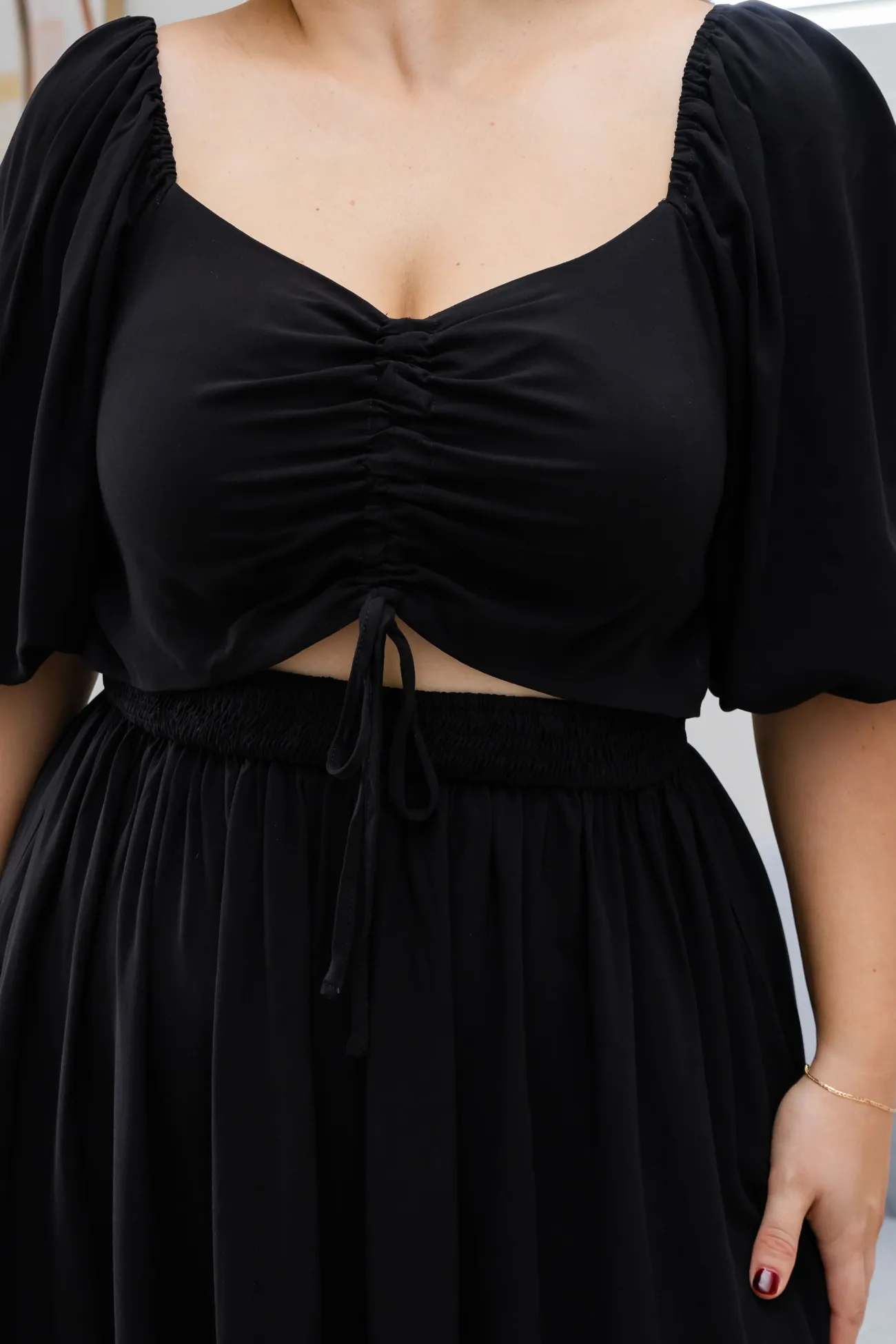 Proud Poppy Clothing Pippa Cut Out Dress in Black Online