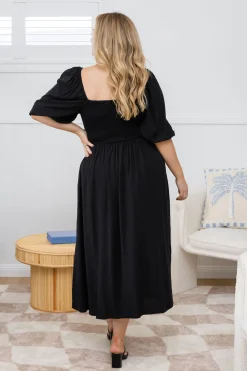 Proud Poppy Clothing Pippa Cut Out Dress in Black Online