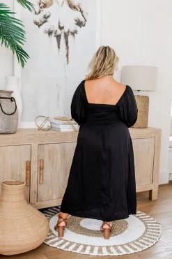 Proud Poppy Clothing Pippa Cut Out Dress in Black Online