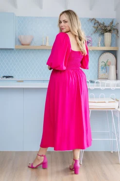 Proud Poppy Clothing Pippa Cut Out Dress in Pink Discount