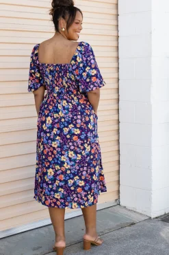 Proud Poppy Clothing Pippa Cut Out Dress in Posie Discount
