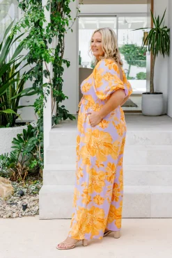 Proud Poppy Clothing Pippa Jumpsuit in Honey Bloom HoneyBloom Clearance
