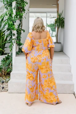 Proud Poppy Clothing Pippa Jumpsuit in Honey Bloom HoneyBloom Clearance