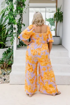 Proud Poppy Clothing Pippa Jumpsuit in Honey Bloom HoneyBloom Clearance