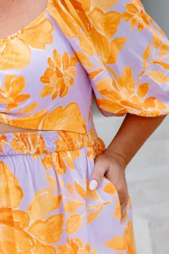 Proud Poppy Clothing Pippa Jumpsuit in Honey Bloom HoneyBloom Clearance