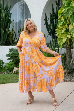 Proud Poppy Clothing *PRE-ORDER* Billie Dress in Honey Bloom HoneyBloom Online