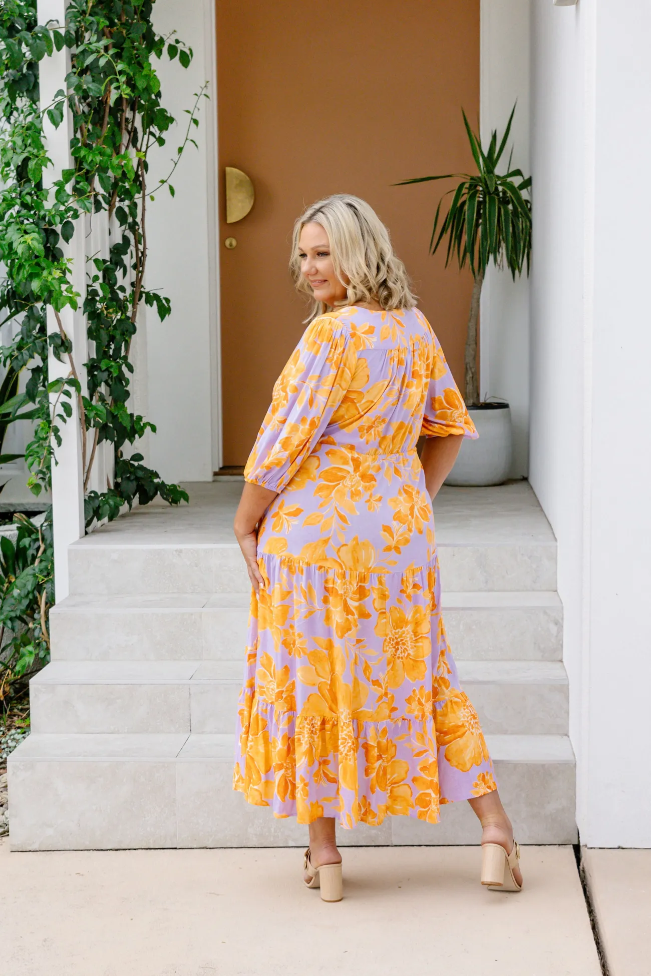 Proud Poppy Clothing *PRE-ORDER* Billie Dress in Honey Bloom HoneyBloom Online