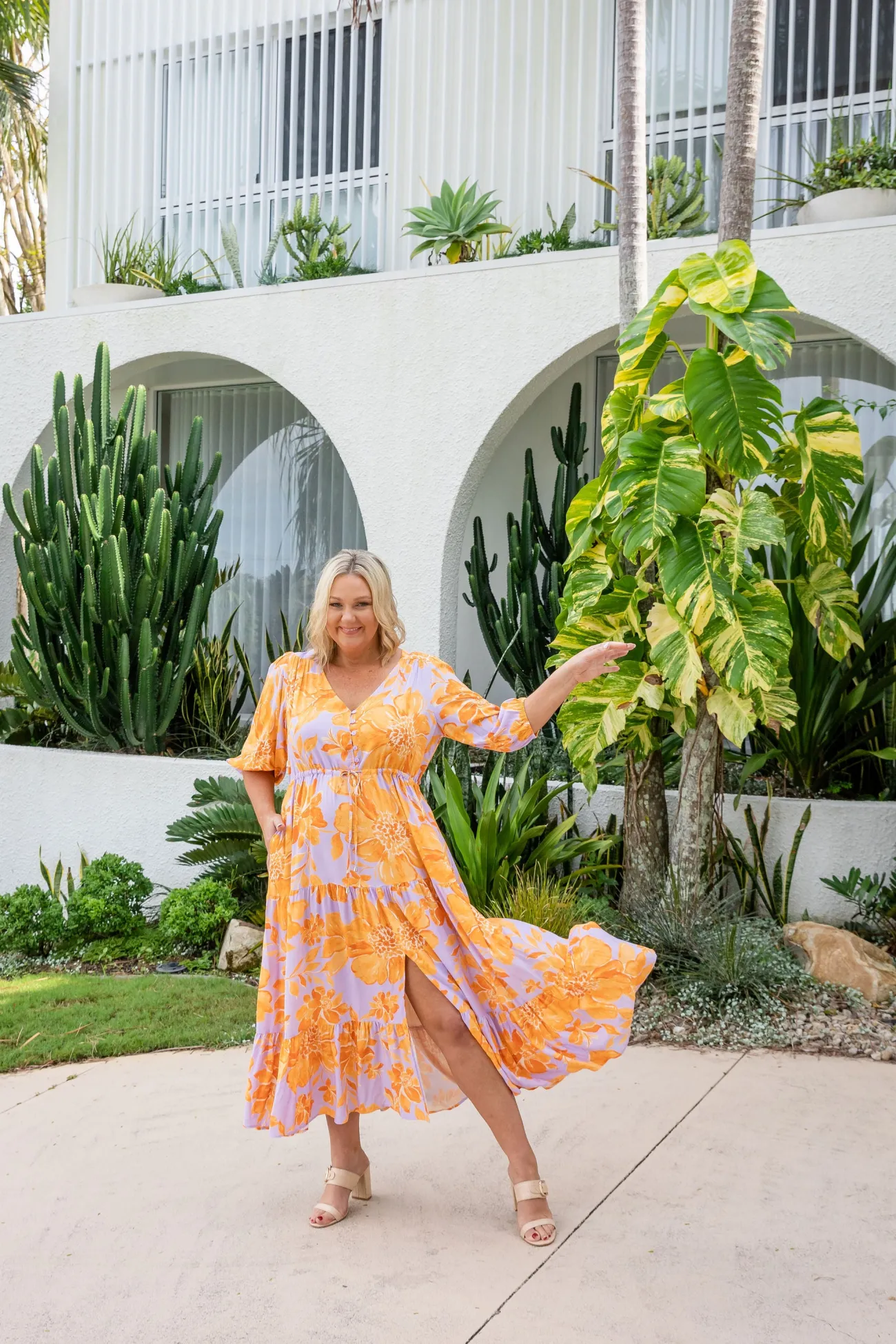 Proud Poppy Clothing *PRE-ORDER* Billie Dress in Honey Bloom HoneyBloom Online