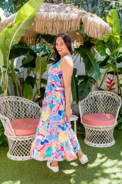 Proud Poppy Clothing Ronnie Dress in Peachy Keen by Kasey Rainbow Online