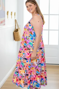 Proud Poppy Clothing Ronnie Maxi Dress in Aussie Lilac by Kasey Rainbow Sale
