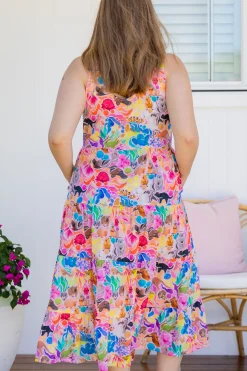 Proud Poppy Clothing Ronnie Maxi Dress in Aussie Lilac by Kasey Rainbow Sale