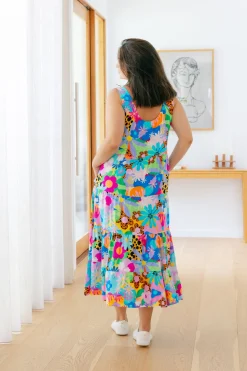 Proud Poppy Clothing Ronnie Maxi Dress in Floral Fancy by Kasey Rainbow Hot
