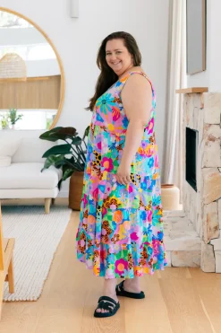 Proud Poppy Clothing Ronnie Maxi Dress in Floral Fancy by Kasey Rainbow Hot