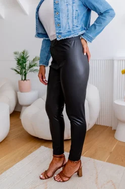 Proud Poppy Clothing Ryder Wet Look Pants Discount