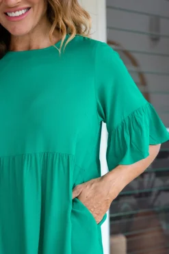 Proud Poppy Clothing Sadie Dress in Green Fashion