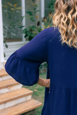 Proud Poppy Clothing Sadie Dress in Navy Outlet