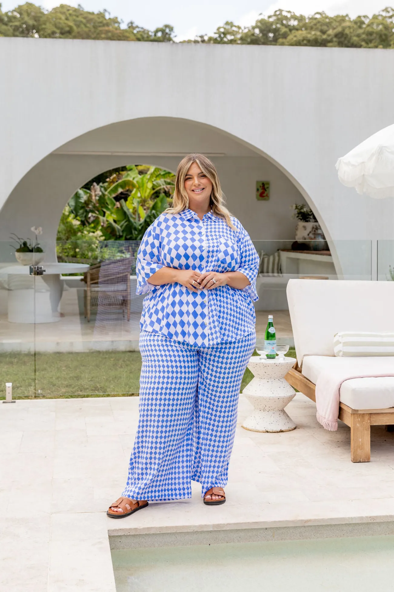 Proud Poppy Clothing Samara Shirt in Sorrento Hot