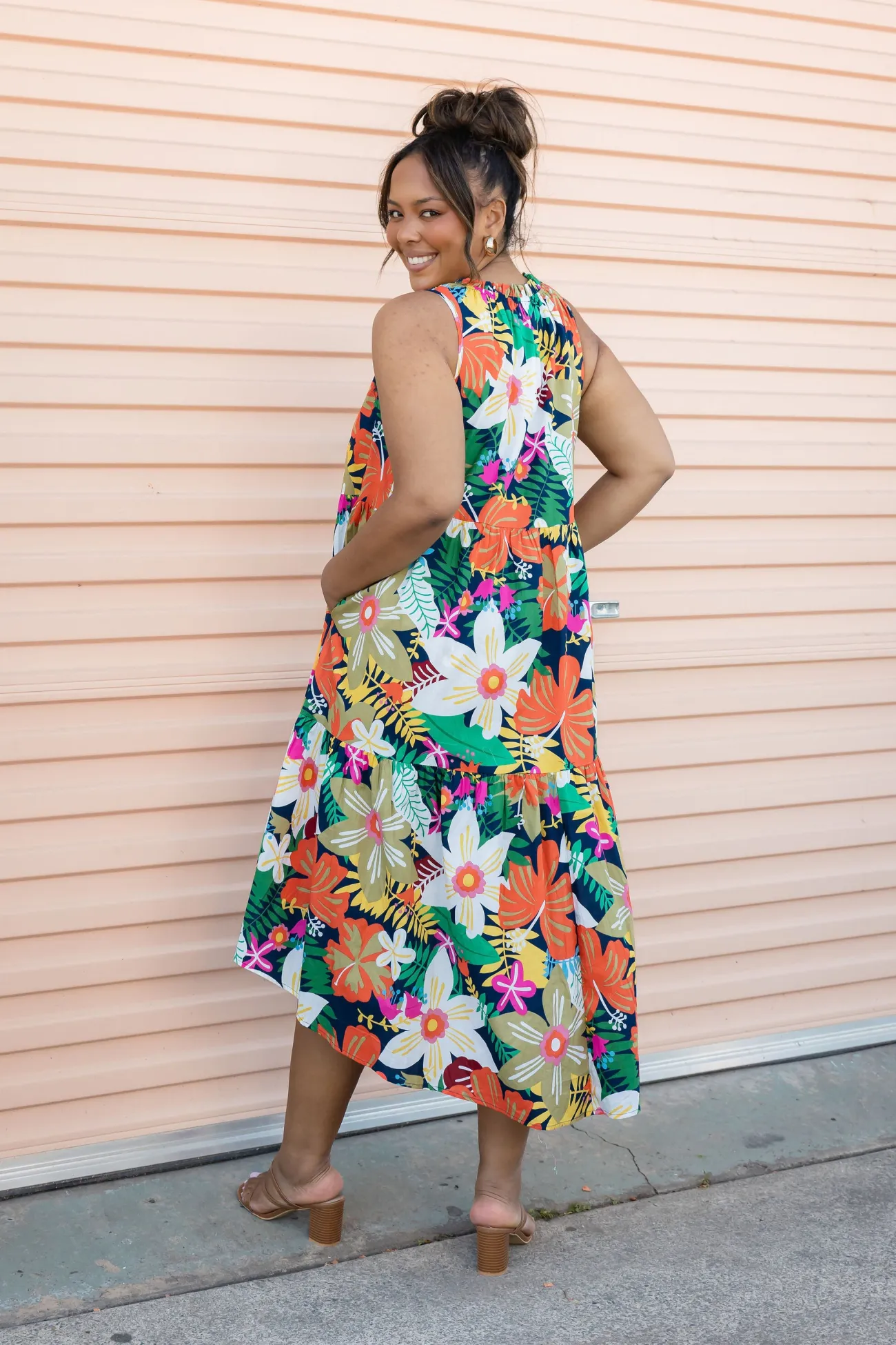 Proud Poppy Clothing Sammy Dress in Tropicana Sale