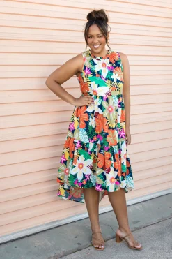 Proud Poppy Clothing Sammy Dress in Tropicana Sale