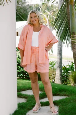 Proud Poppy Clothing Shelley Shorts in Orange Sahara OrangeSahara New
