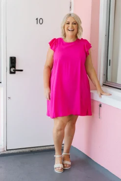 Proud Poppy Clothing Stevie Dress in Pink Best
