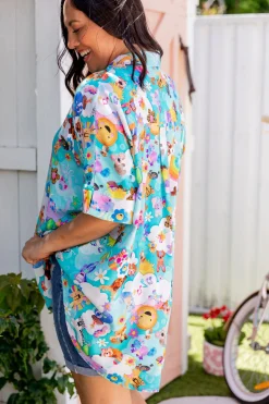 Proud Poppy Clothing Tammin Shirt in Kutopia by Kasey Rainbow Online