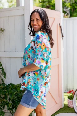 Proud Poppy Clothing Tammin Shirt in Kutopia by Kasey Rainbow Online