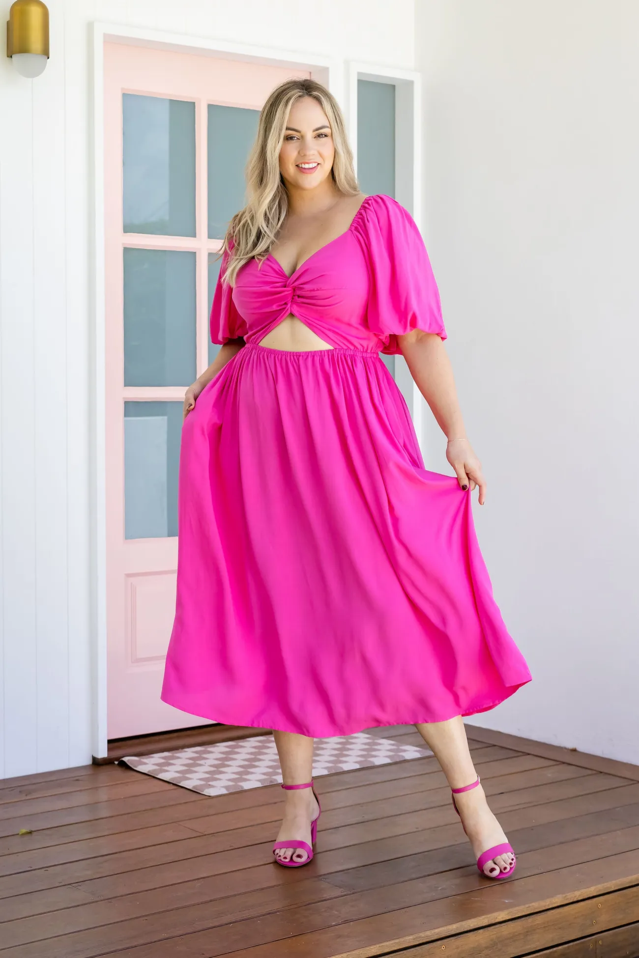 Proud Poppy Clothing Tina Dress in Pink Fashion