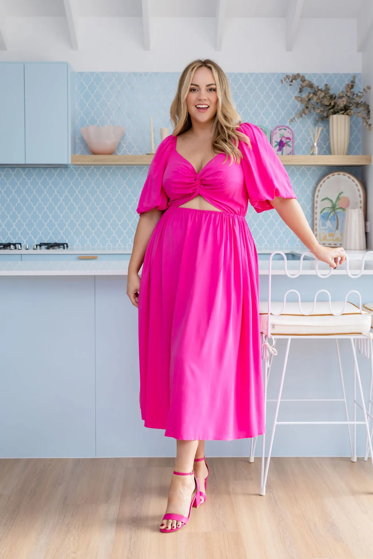 Proud Poppy Clothing Tina Dress in Pink Fashion