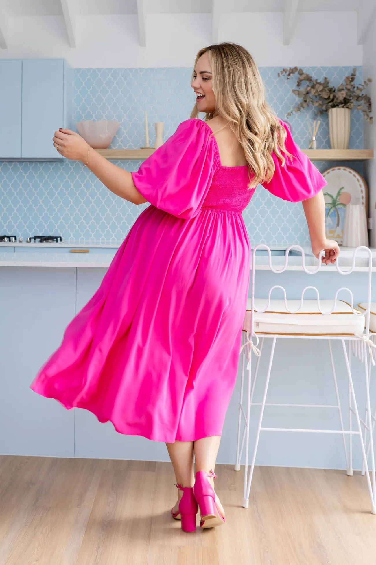 Proud Poppy Clothing Tina Dress in Pink Fashion