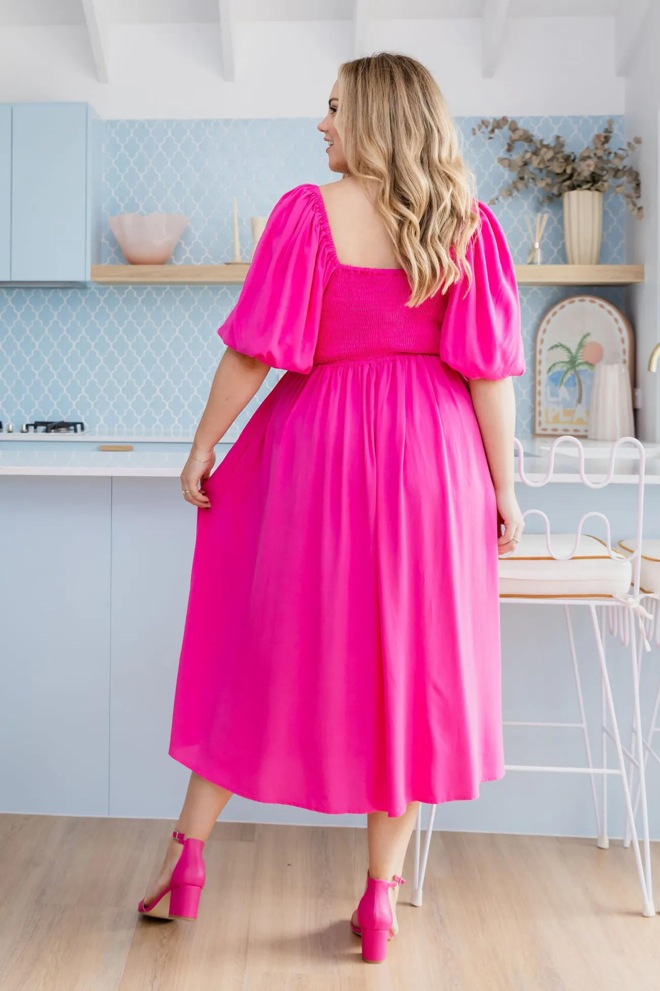 Proud Poppy Clothing Tina Dress in Pink Fashion