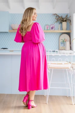 Proud Poppy Clothing Tina Dress in Pink Fashion
