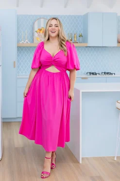 Proud Poppy Clothing Tina Dress in Pink Fashion