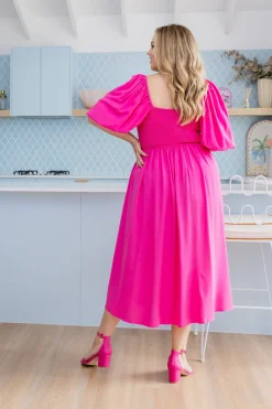 Proud Poppy Clothing Tina Dress in Pink Fashion