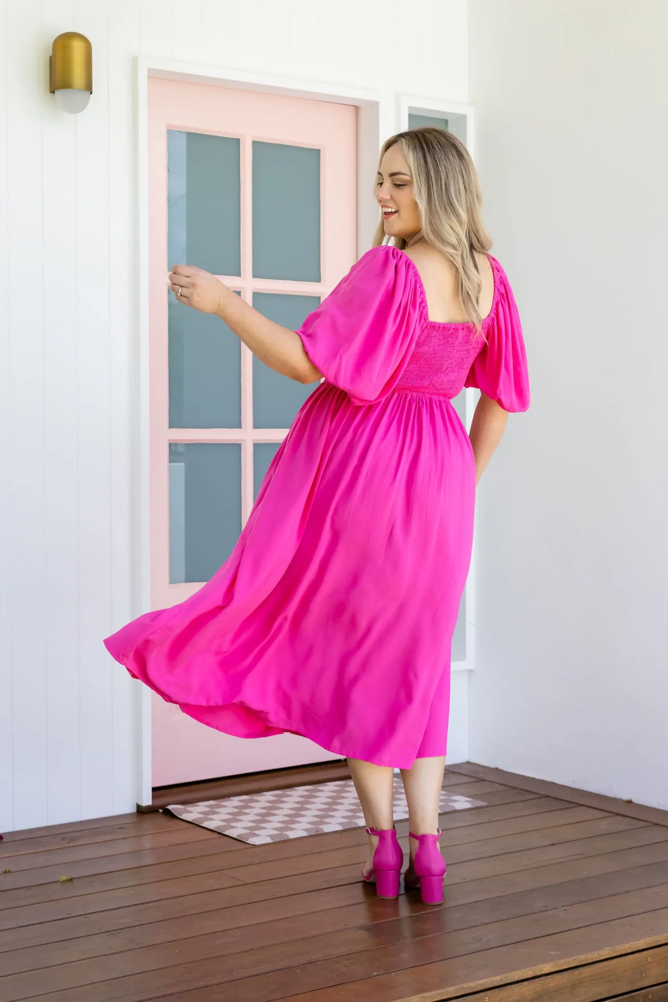Proud Poppy Clothing Tina Dress in Pink Fashion
