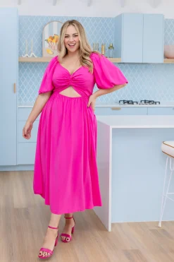 Proud Poppy Clothing Tina Dress in Pink Fashion