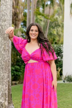 Proud Poppy Clothing Tina Dress in Summer Floral by Kasey Rainbow New