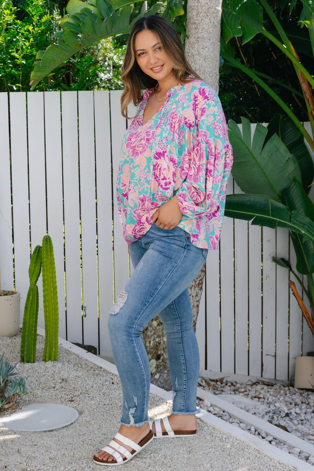 Proud Poppy Clothing *UNICORN* Amira Blouse in Destiny Print DestinyPrint Hot
