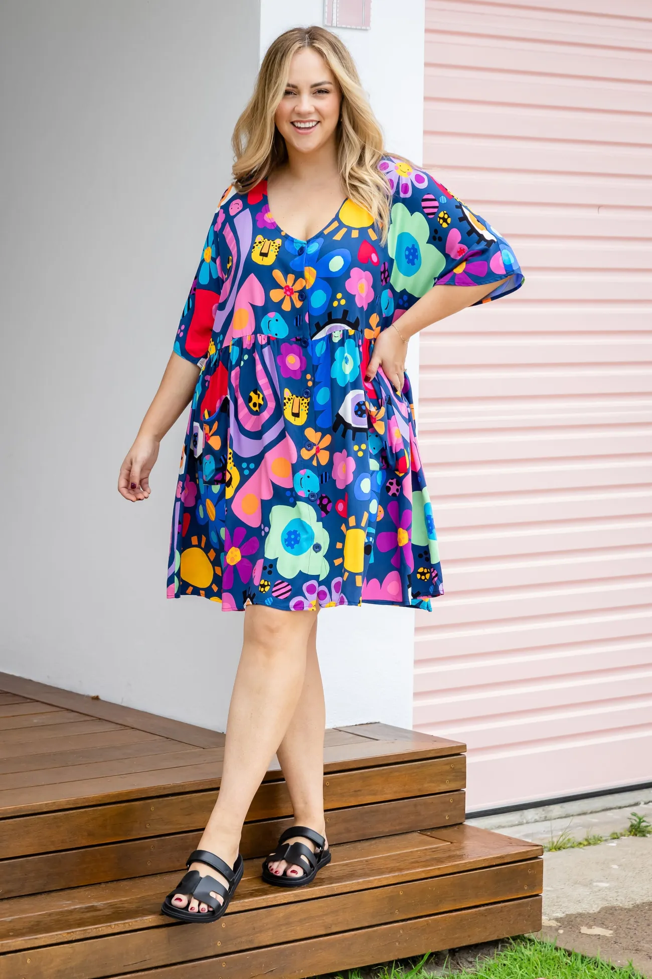 Proud Poppy Clothing *UNICORN* Disco Dress in My Things by Kasey Rainbow Hot