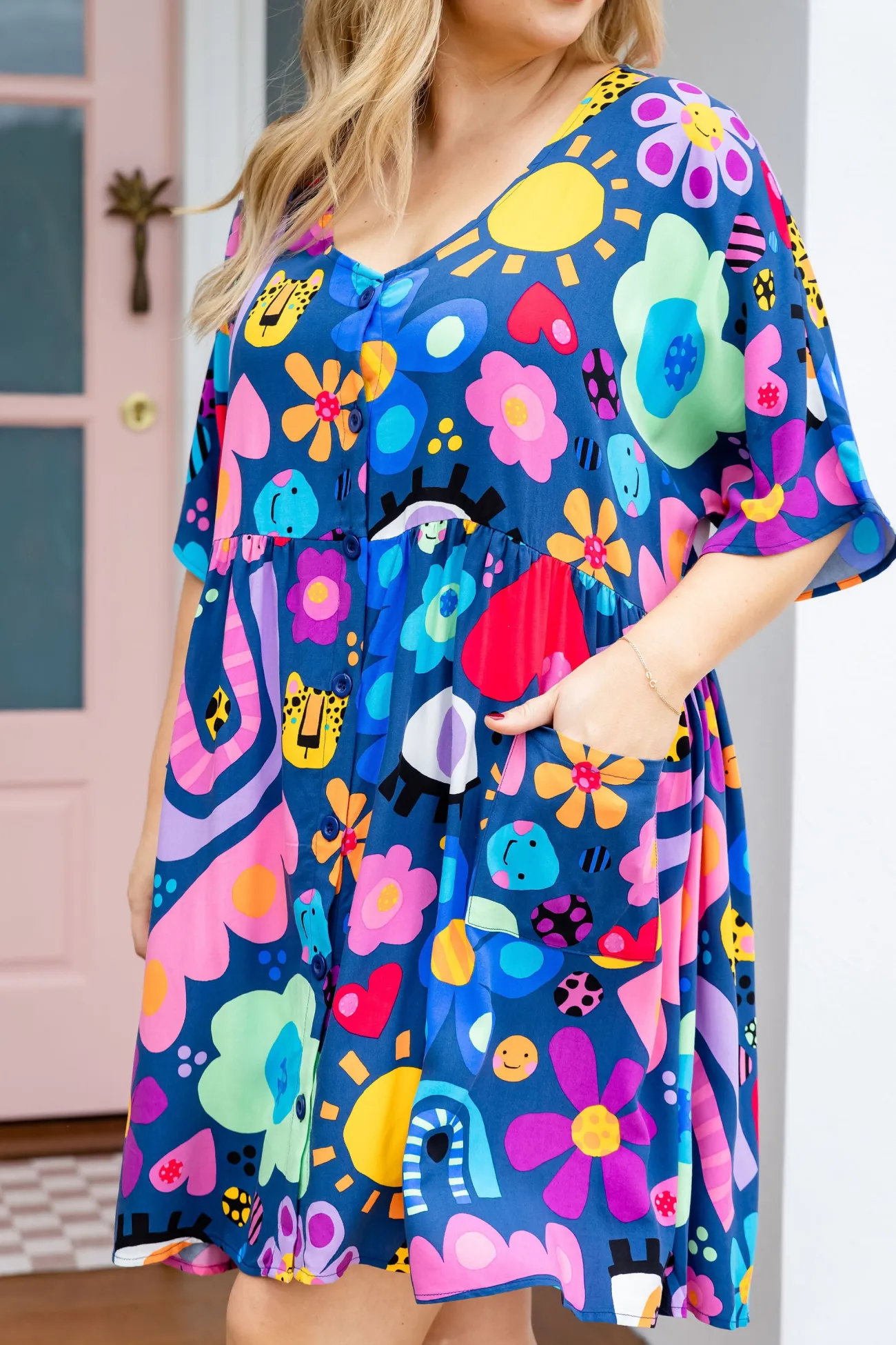 Proud Poppy Clothing *UNICORN* Disco Dress in My Things by Kasey Rainbow Hot