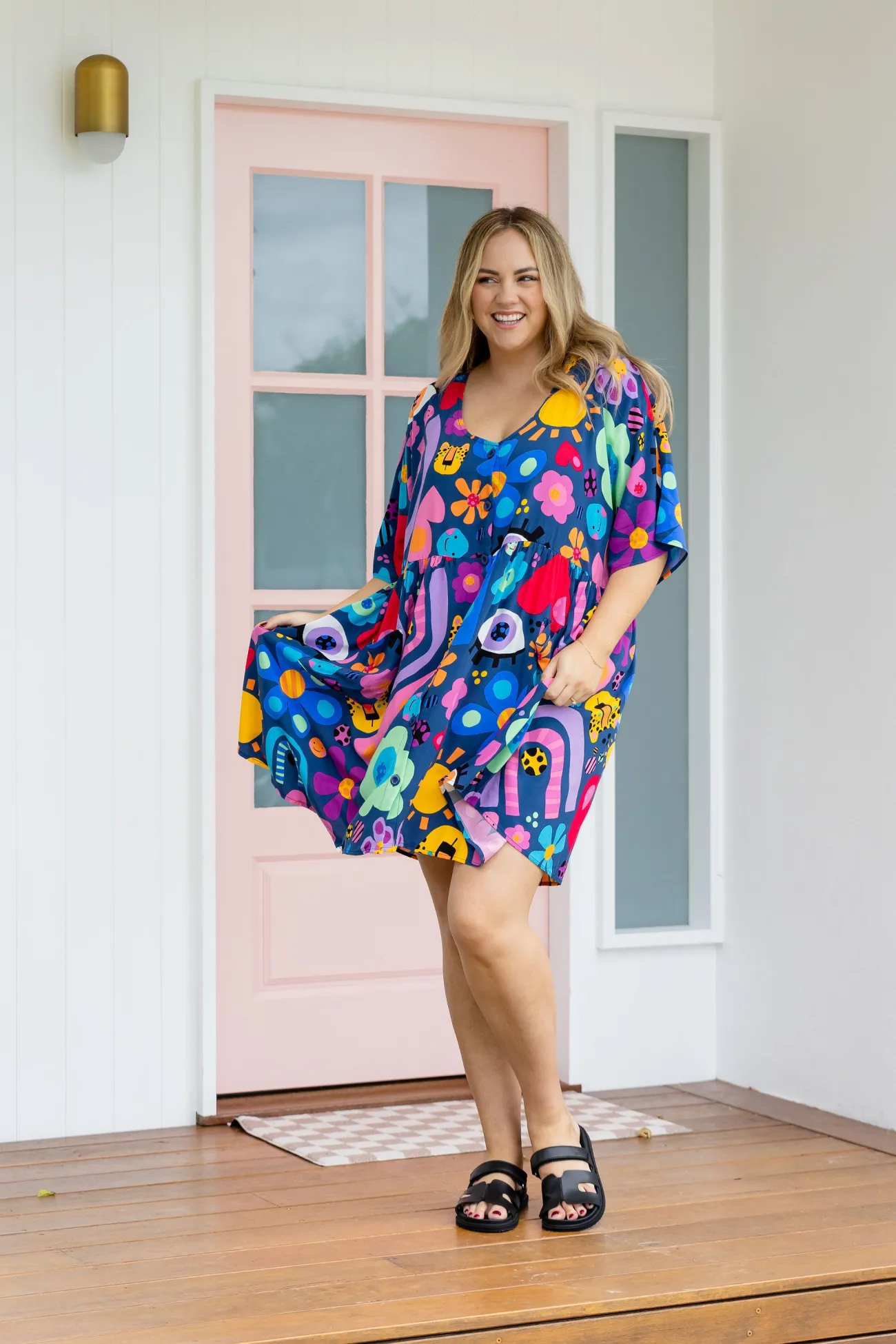 Proud Poppy Clothing *UNICORN* Disco Dress in My Things by Kasey Rainbow Hot